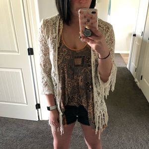 Gimmicks by BKE 3/4 cardigan